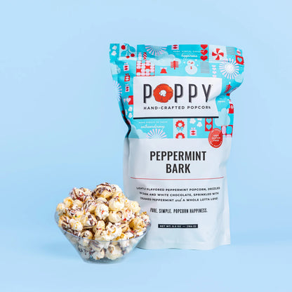 Peppermint Bark Popcorn 9oz Bag