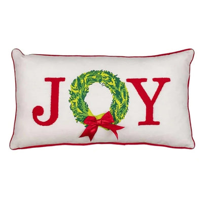 Grand Joy Wreath Pillow