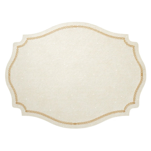 BDL Regent Placemat - Ivory Gold