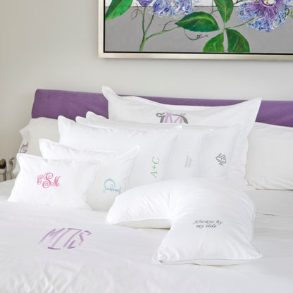 Back Sleeper Indent Pillow - Personalized