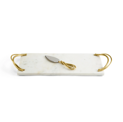 Calla Lily - Small Cheese Board & Spreader
