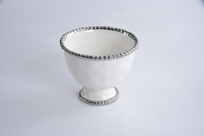 PPB Silver Salerno - Small Footed Bowl (2693W)