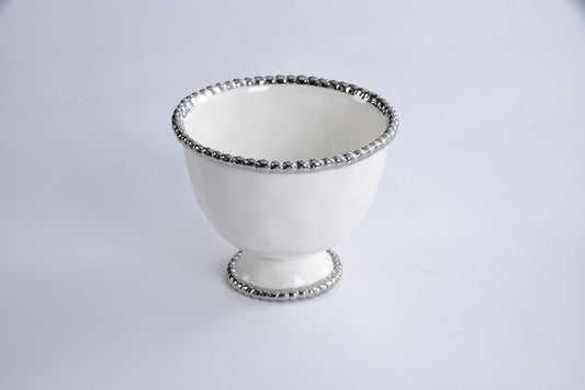 PPB Silver Salerno - Small Footed Bowl (2693W)