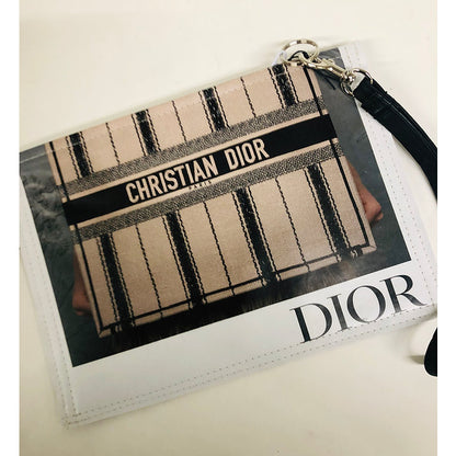 CPT Lauren Wristlet - Christian Dior Black Straw Hat