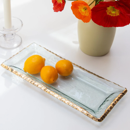 Edgey Gold - Appetizer Tray 13.5"