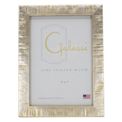 558 - Silver Crepe Frame -