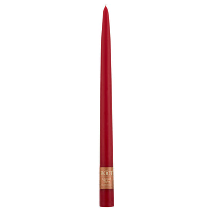 Dipped Taper Candle - Red