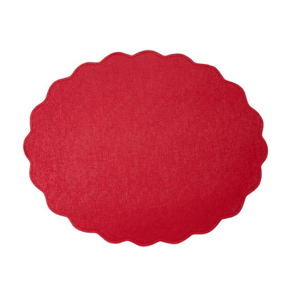 DBR Victoria Oval Placemat - Red