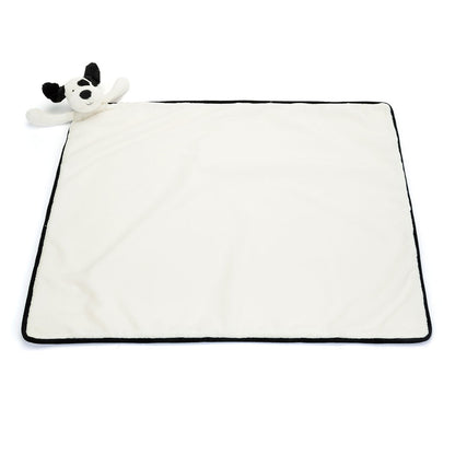 Blankie - Bashful Black & Cream Puppy 22x28