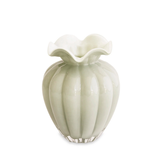 Vento - Large Vase - Pistachio 8.5"