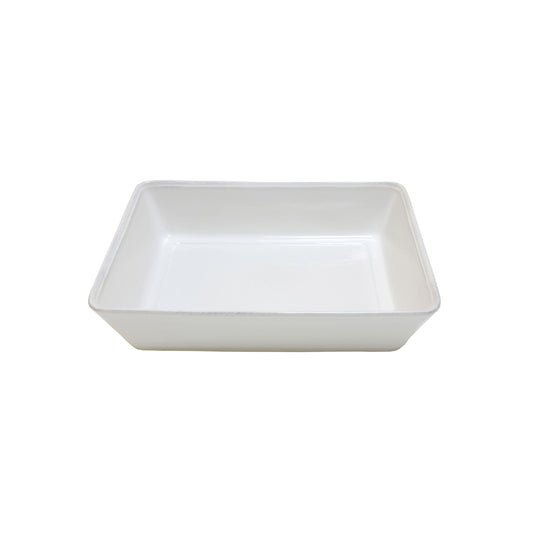 Friso - White - Rectangle Baker 12"