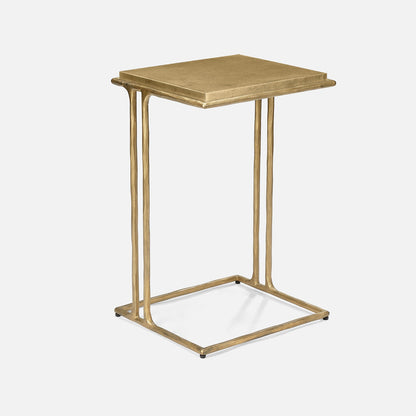 Meyer Laptop Table in Brass & Gold 16"Lx14"Wx24"H