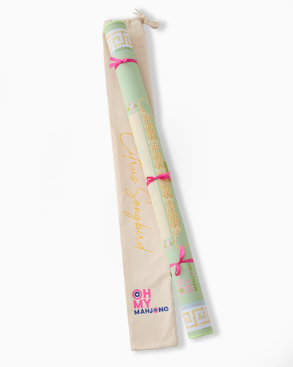 OMM Citrus Songbird Mahjong Mat