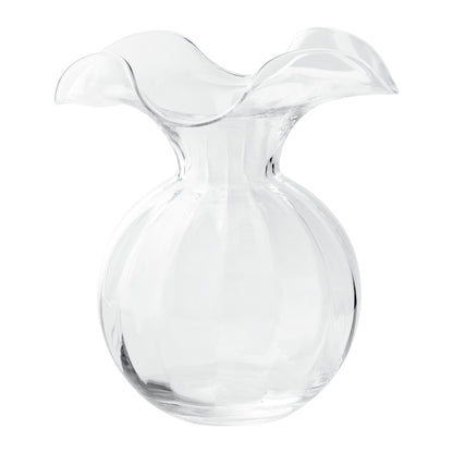 VTR Hibiscus Glass Vase - Clear -