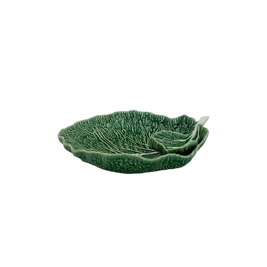 VIA Leaf w/ Large Bowl 13.5" - Cabbage - Green