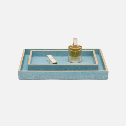 P&P Manchester Powder Blue - Nesting Trays - Set/2