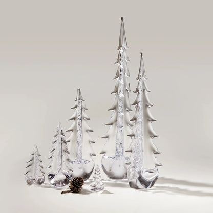 Simon Pearce Glass Evergreen Tree - Vermont Collection -