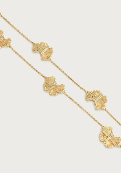 Butterfly - Station Necklace