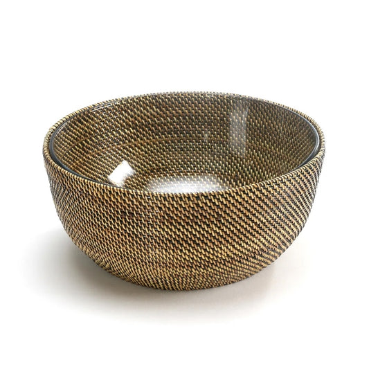 Salad & Serving Bowl with Glass Bowl 11"