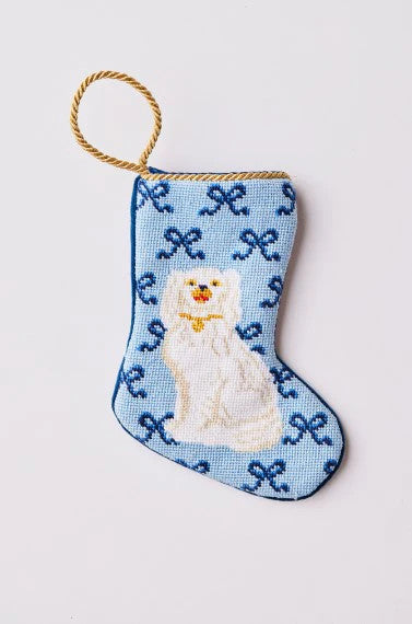 Bauble Stocking - Paige Minear: Sitting Like Royalty in Blue