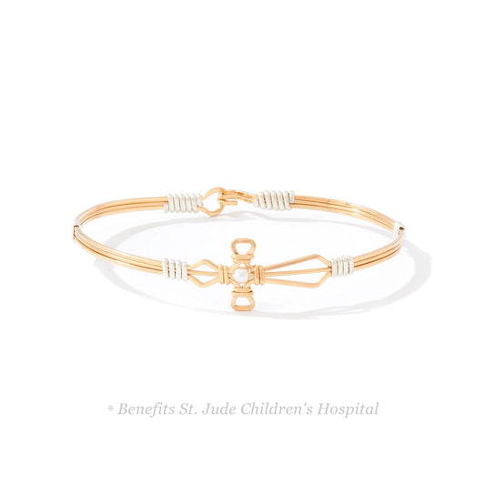 RDJ Jesus Loves Me - Silver Wraps -