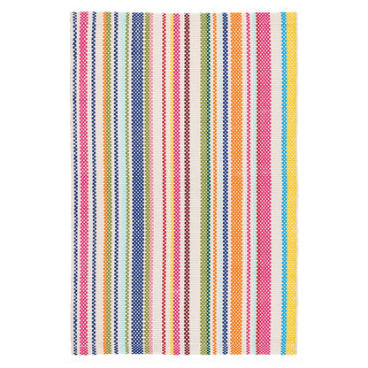 Summer Stripe Handwoven Indoor/Outdoor Rug 2x3