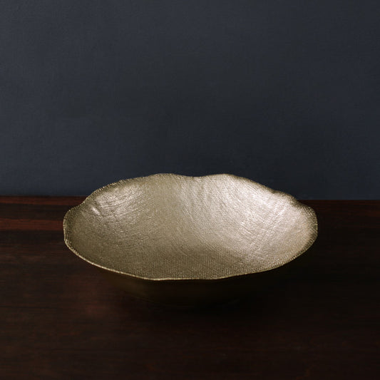 Fina - Large Bowl - Gold