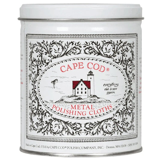 Cape Cod Metal Polishing Cloths - Tin 12ct