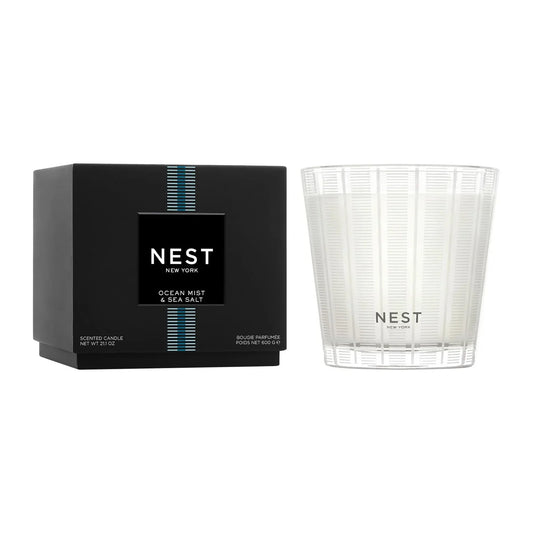 Ocean Mist & Sea Salt - 3-Wick Candle 21.1 oz