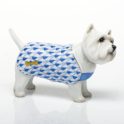 HND Figurine - West Highland Terrier - Blue