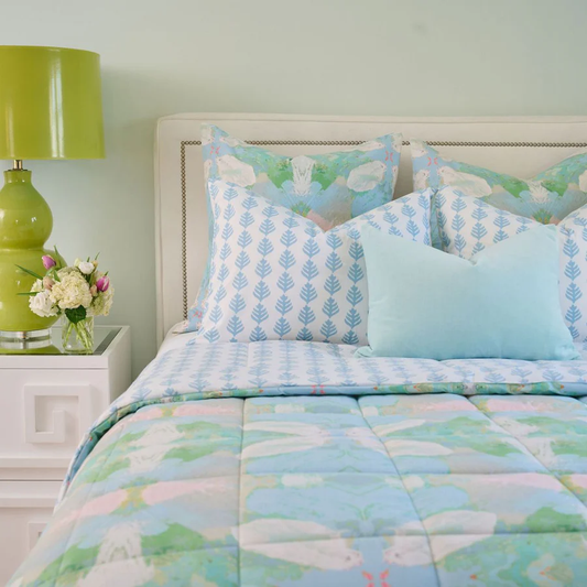 LPK Elephant Falls Comforter Set - Full/Queen - 5 PC Set