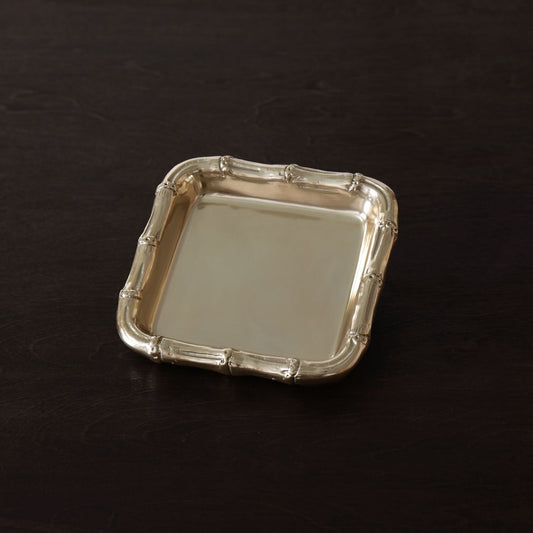 Garden Bamboo - Cocktail Napkin Holder - Gold