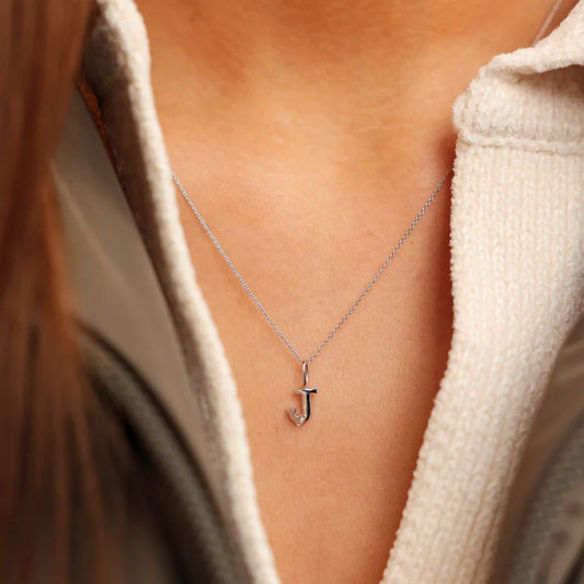 14kt Yellow Gold Initial Charm