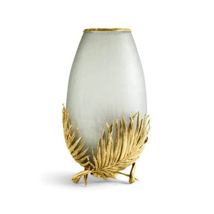 Palm - Medium Glass Vase