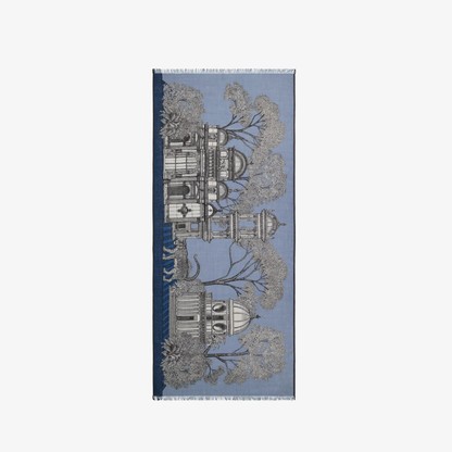 Scarf 100 - Mirage - Blue