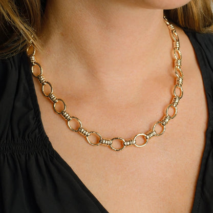 Neptune - Chain Necklace in Gold
