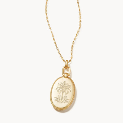 Palmetto Tree Necklace