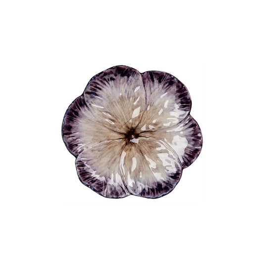 Elisabetta - Dessert Plate - Lilac Flower 7.75"