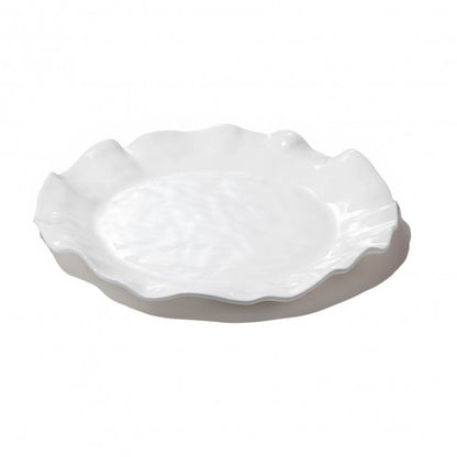 Vida - Havana - Round Platter White