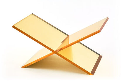 TZD Lucite Book Stand - Gold