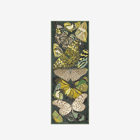 Scarf Etole 70 - Papillions - Emerald