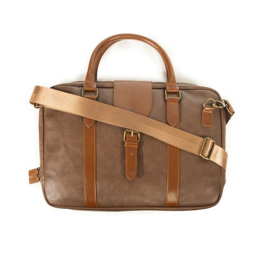 BRC The Oxford Laptop Case - Chocolate Brown