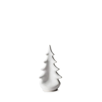 Pottery Evergreen Tree - Dove White -