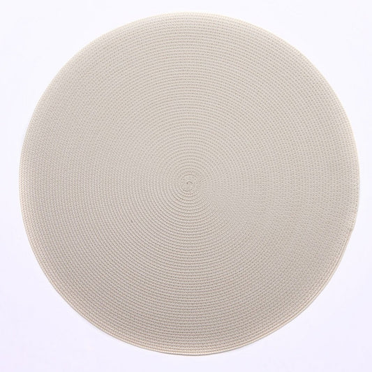 Braided Round Placemat - Natural 15"
