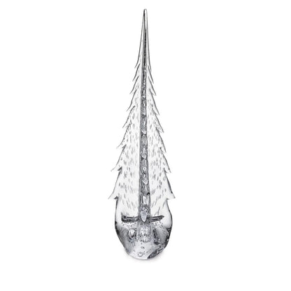 Simon Pearce Glass Evergreen Tree - Bubble Collection -