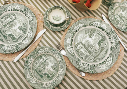 Heritage Green Italian Salad Plate