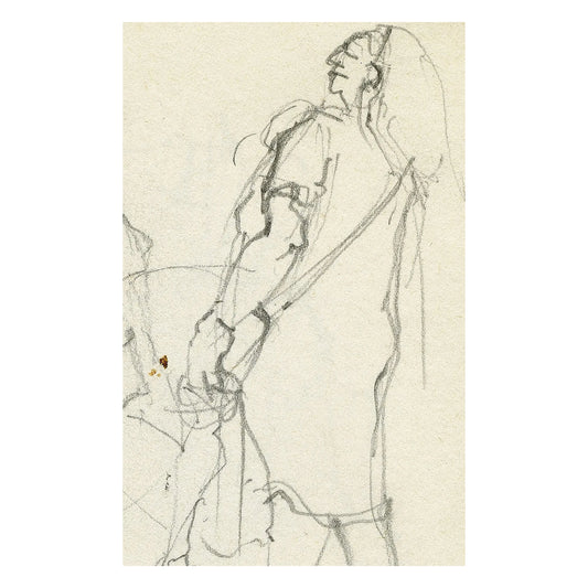 Odette Deray Limited Edition Sketch Print - MS50
