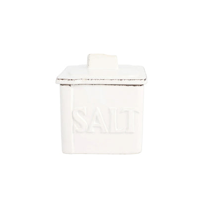 Lastra - White - Salt Cellar 4.25"