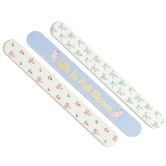 Life In Full Bloom Nail Files - Set of 3