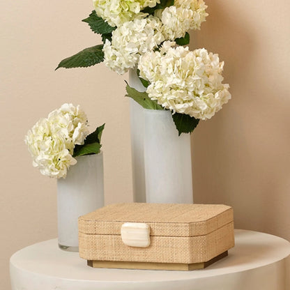 Eden Box - Raffia and Ivory 11"